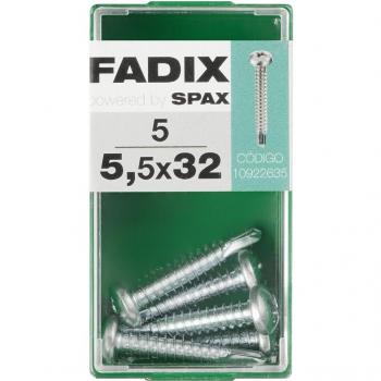 Tornillo Rosca Chapa Cabeza Redonda Ø5,5 x 32 mm - Caja 5 Uds