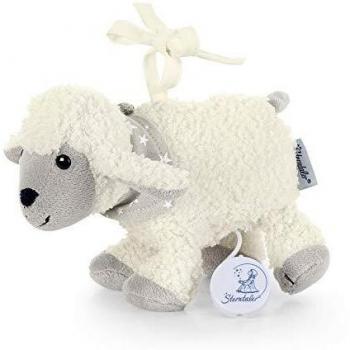 Sterntaler Peluche musical Oveja Stanley, Mecanismo musical integrado, Tamaño: S, Beige