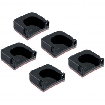 Drift Innovation Curved Adhesive Mounts - Includes 5 Mounts. Attach Your Action Camera With 3M Adhesive To Curved, Non-Porous Surfaces. Compatible With Ghost X, Ghost XL, Ghost XL Pro Helmet Cameras