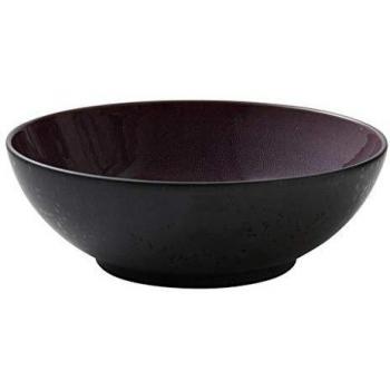 BITZ 821379 cuenco Salad bowl Round Stoneware Black,Lilac - Cuencos