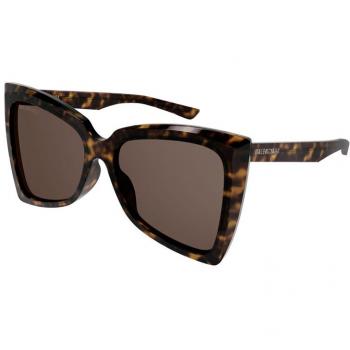 Balenciaga Butterfly Women's Sunglasses - Havana Brown BB0174S - One Size