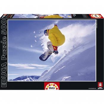 Puzzles Educa - Puzzle Snowboard, 500 Piezas