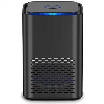 Purificador de Aire Portátil con Filtro HEPA H13 de Grado Médico y Filtro de Carbón Activo,con Función de Aromaterapia, Luz Nocturna, Captura Alergias, Polvo, Humo, Olor, PM2.5 para Hogar y Oficina