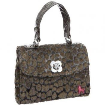 Poodlebags Funkyline - noble&smart - Saturday 3FL0812SATUP - Bolso con asas para mujer, color marrón, talla 30x18x15 cm