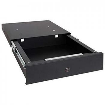 ARREGUI - Caja fuerte camuflada para zócalo de cocina, color negro