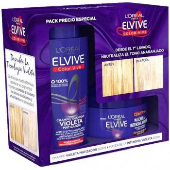 ELVIVE Color Vive Violeta - Pack champú y mascarilla Matizadores