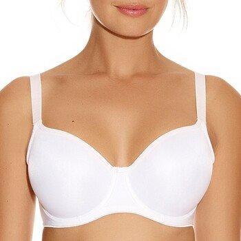 Fantasie Women's Full Cup Smoothing Moulded Balcony Bra - White - Size 34D
