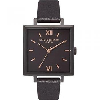 Ladies Olivia Burton Big Dial Square Dials Watch OB16SS14