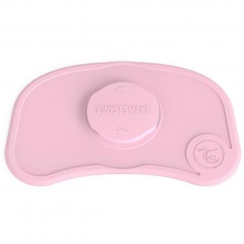TWISTSHAKE Click-Mat Mini Trébol con Ventosa de Silicona para Bebés | 31 x 17 cm | Sin BPA, Rosa