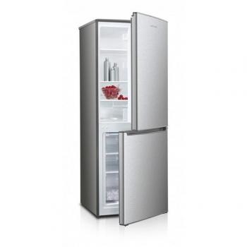 Frigorífico-congelador combinado MPM-215-KB-39 plata INOX 150/55 cm