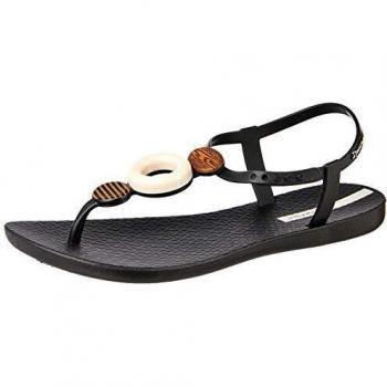 Ipanema Class Modern Fem, Sandalias Mujer, Black Beige, 39 EU