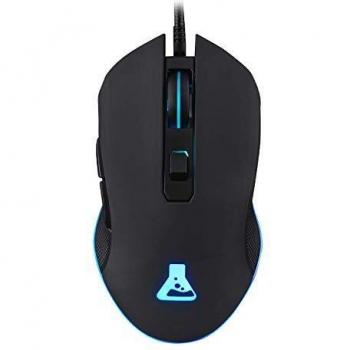 THE G-LAB Kult Helium - RATÓN GAMING - 800 a 3200 DPI Sensor óptico, Retroiluminación 7 Colores LED, 6 botones - Ratón de juego cómodo y ligero - Compatible con PC / Mac / Xbox One / PS4/PS5 -