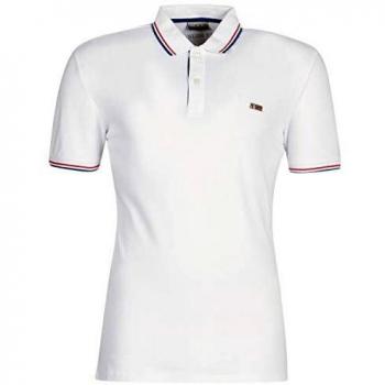 Napapijri N0YIJH - Taly Strech Stripe Bright White Hombre Color: Blanco Talla: L