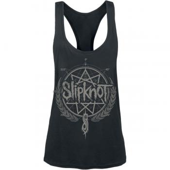 Slipknot Blurry Mujer Top Negro M 100% algodón Ancho