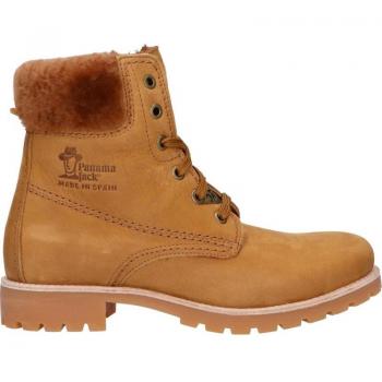 Botines de Mujer Panama Jack Panama 03 Igloo B53 Nobuck Ocre