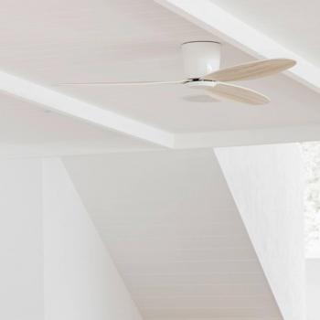 Ventilador de techo DC Airfusion Radar Roble Ø 107 cm silencioso
