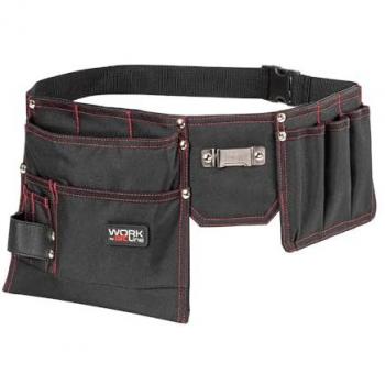 Cinturón Top Tool Belt R - Cinturón de herramientas con múltiples bolsillos, ajustable, fabricado en material duradero y resistente al desgaste, ideal para profesionales y aficionados del bricolaje