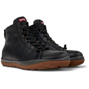 Botines de hombre Camper Peu Pista GM con suela Michelin y membrana GORE-TEX, color negro marrón, talla 39