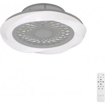 Ventilador de techo Boreal Silver 1 bombilla 20,8cm