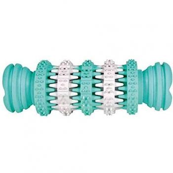 TRIXIE Hueso Denta Fun, Menta, Caucho Natural, 11 cm, Perro