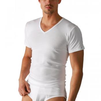 Mey Noblesse V-Neck T-Shirt for Men, White, Size L