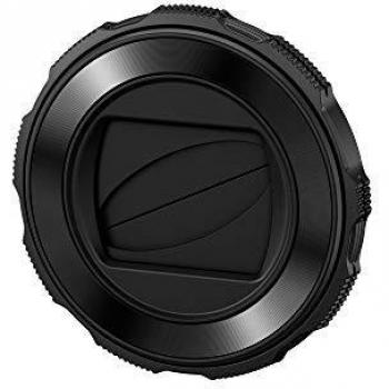 OLYMPUS LB-T01 Lens Barrier - Tapa de lente para cámaras digitales Olympus TG-5/TG-6 en color negro