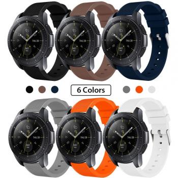 Compatible con Correa Galaxy Watch 42MM,6 Colores Silicona Reemplazo Correa 20MM Banda Pulseras de Repuesto Correa para Samsung Galaxy Watch 42MM SM-R810/Gear Sport SM-R600/Gear S2 Classic
