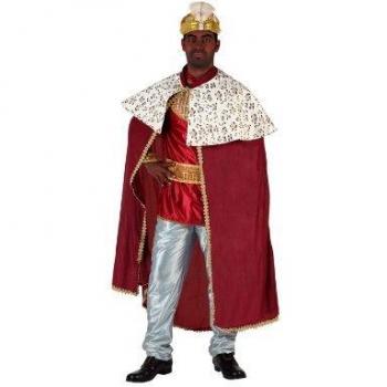 Atosa - Disfraz de rey mago para hombre, talla 50
