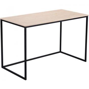 Mesa de Estudio Mia Roble Nordish/Negro 120x60 cm