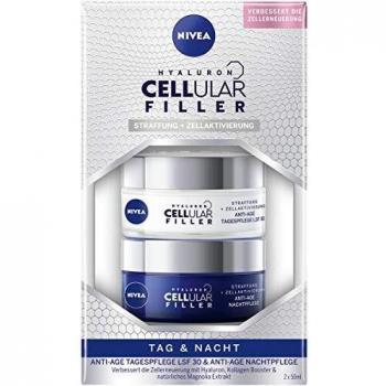 NIVEA Hyaluron Cellular Filler Anti-Age Day and Night Cream Set (2 x 50 ml)NIVEA Men Gift Set