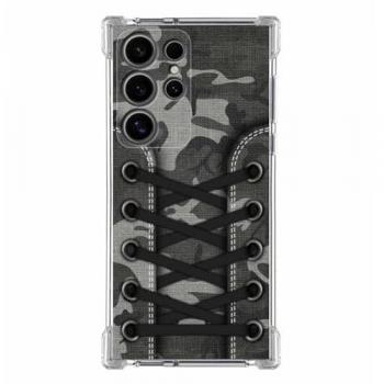 Funda Antigolpes de Silicona para Samsung Galaxy S24 Ultra 5G con Diseño de Zapatillas y 15 Dibujos