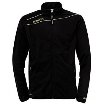 uhlsport Stream 3.0 Classic para Hombre, Chaqueta Deportiva, Chándal, Ocio, Maíz, 3XL, Negro/Amarillo maiz, XXXL