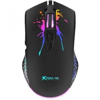 Ratón Gaming Xtrike Me GM-215 con Sensor Óptico y Iluminación RGB - USB - 7200 DPI
