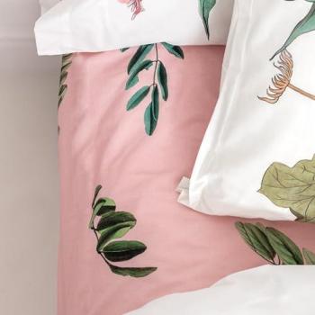 Funda Nórdica Multicolor Blooming 100% Algodón 220x220 cm (Cama 135/140) - Calidad de 200 TC, Fabricada en España