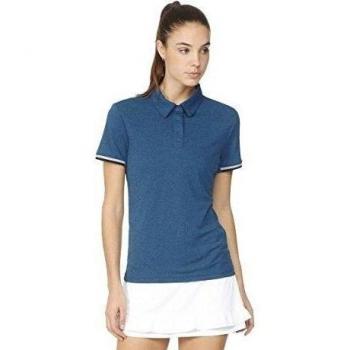 adidas UNCTL CLMCH Polo - Camiseta para mujer, color azul, talla L