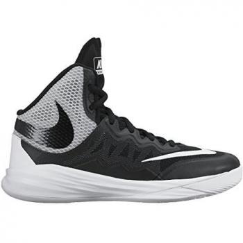 Nike Prime Hype DF II (GS), Zapatillas de Baloncesto Para Niños, Negro / Plateado / Blanco (Black / Rflct Slvr-Wht-Flt Slvr), 38 1/2 EU