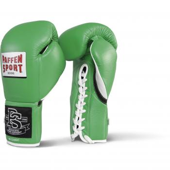 Paffen Sport Pro Classic Guantes de boxeo para el Competición, Unisex, Pro Classic, verde