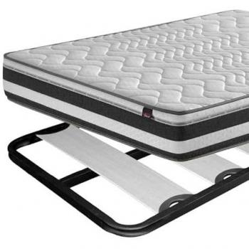 Pack de Descanso Hipnos 3 con Somier Balda Ancha y Colchón Visco Grafenó 150x190 cm