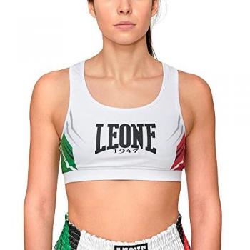 Leone1947 Top Revo Blanco Mujer Sujetador Deportivo