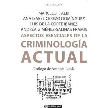 Aspectos esenciales de la criminología acutal: 436