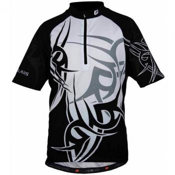 POLARIS Tuareg Top Junior, Negro/Blanco, L