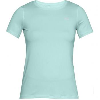 Under Armour UA HG Armour SS Camiseta de Manga Corta, Mujer, Verde
