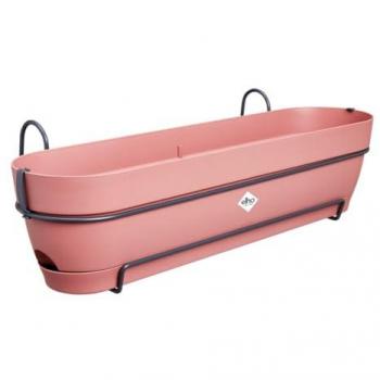 Jardinera Rectangular Elho 70 cm Rosa Plástico Dusty Pink