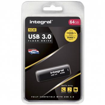 Integral - Memoria Flash USB 3.0 con Tapa