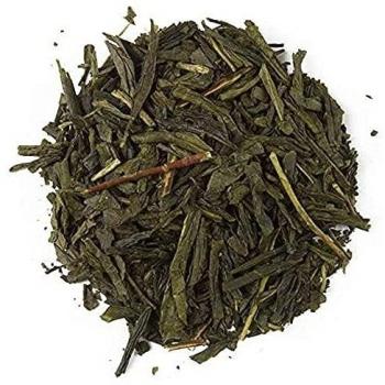 Aromas de Té, Té Verde Sencha Earl Grey, Infusión Natural, Aroma Natural de Bergamota, Estimulante, Refuerza la Memoria, Sin Gluten, 100 gr