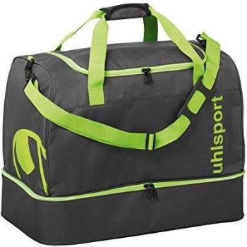 UHL 100425604 Essential 2.0 Players Bolso de gimnasio, 45 cm, 75 litros, Anthracita/Fluo Verde