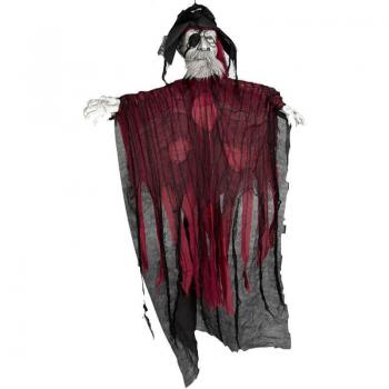 Decoración Colgante My Other Me 18 x 100 x 160 cm Zombie Pirata Rojo 160x100 cm