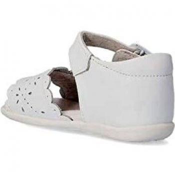 PEKES Sandalia Hebilla niña PEK P1094 Blanco - 23, Blanco