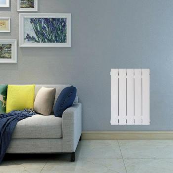 Radiador Eléctrico Programable de Inercia Seca 1000W Blancos