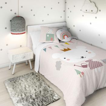 HACIENDO EL INDIO Funda nórdica Lady Cat Cama 105 cm